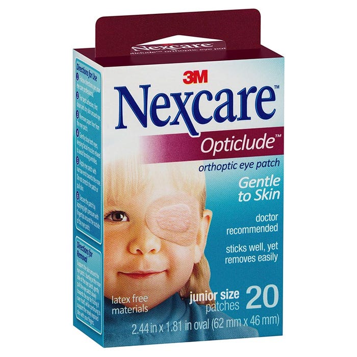 Nexcare Opticlude Eye Pad Junior X 20 - Cutprice Online