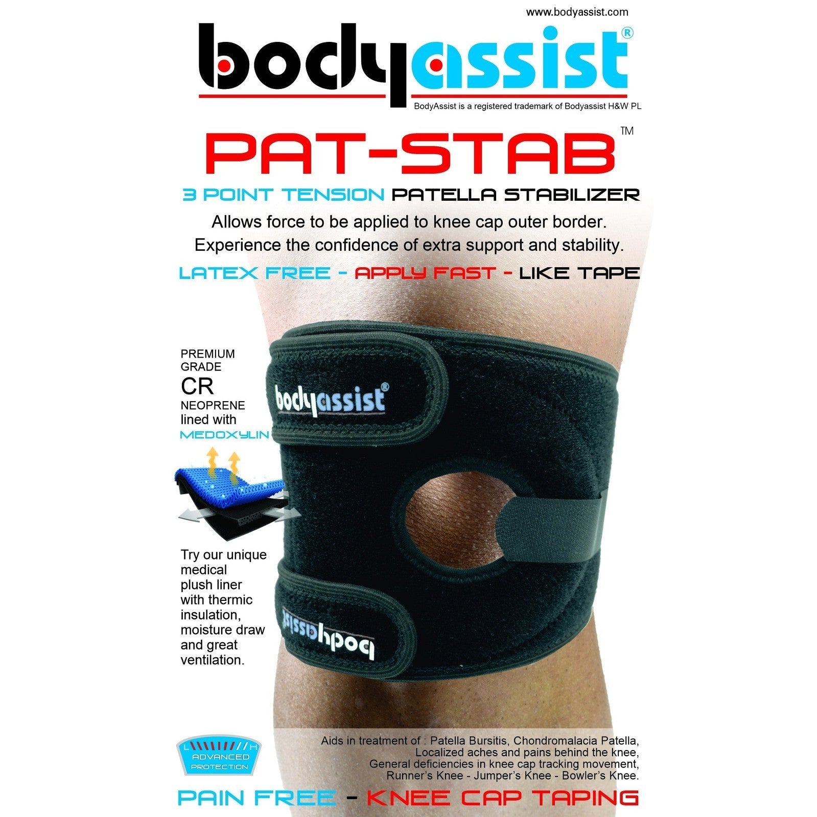 Body Assist Patella Stabilizer - Patstab - Cutprice Online