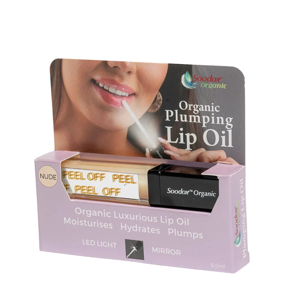 SOODOX Plumping Lip Oil Nude 6.5mL