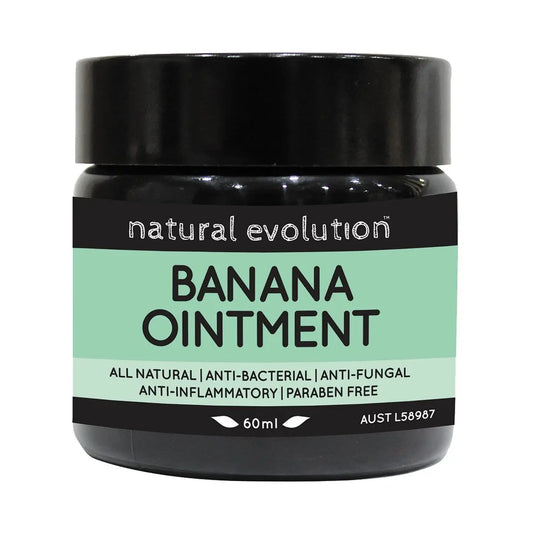 NATURAL EVOLUTION Banana Ointment All Natural Healing 60ml NATURAL EVOLUTION