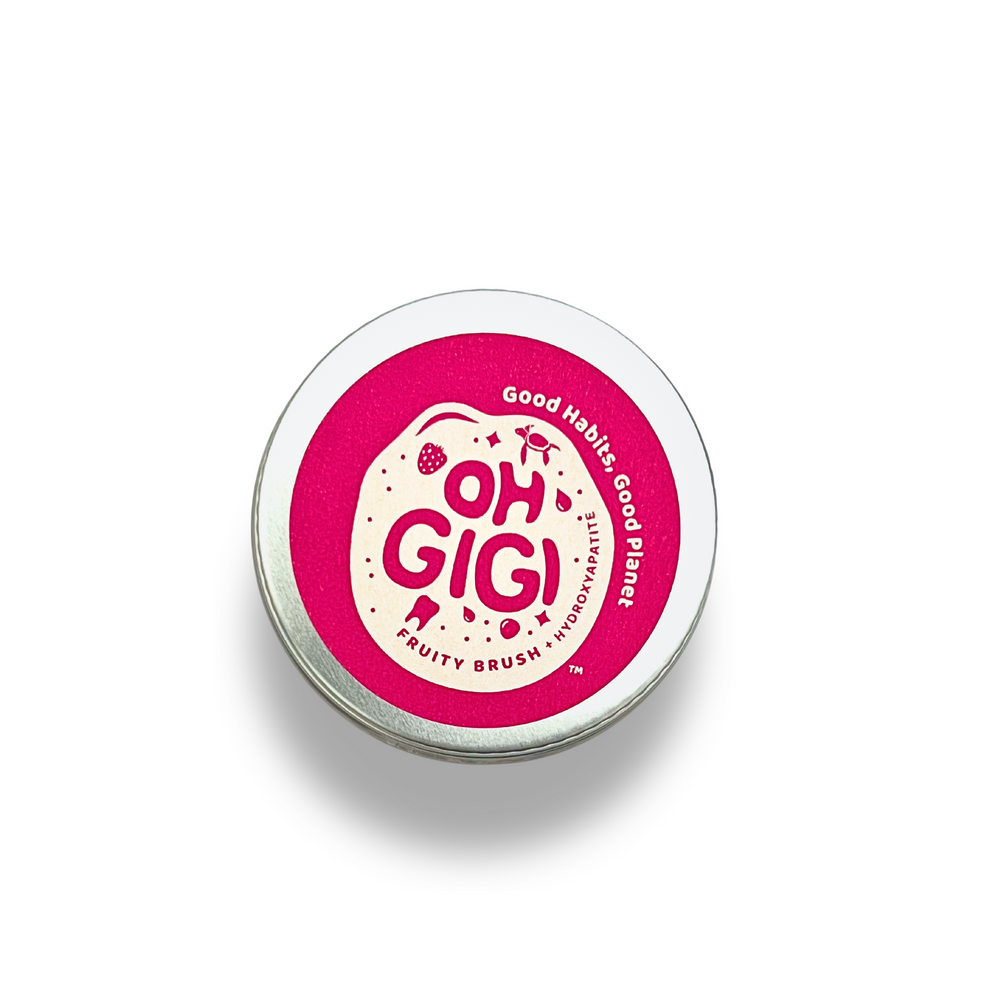 Ohgigi Tooth Powder + Hydroxyapatite Fruity Brush 40g - Cutprice Online