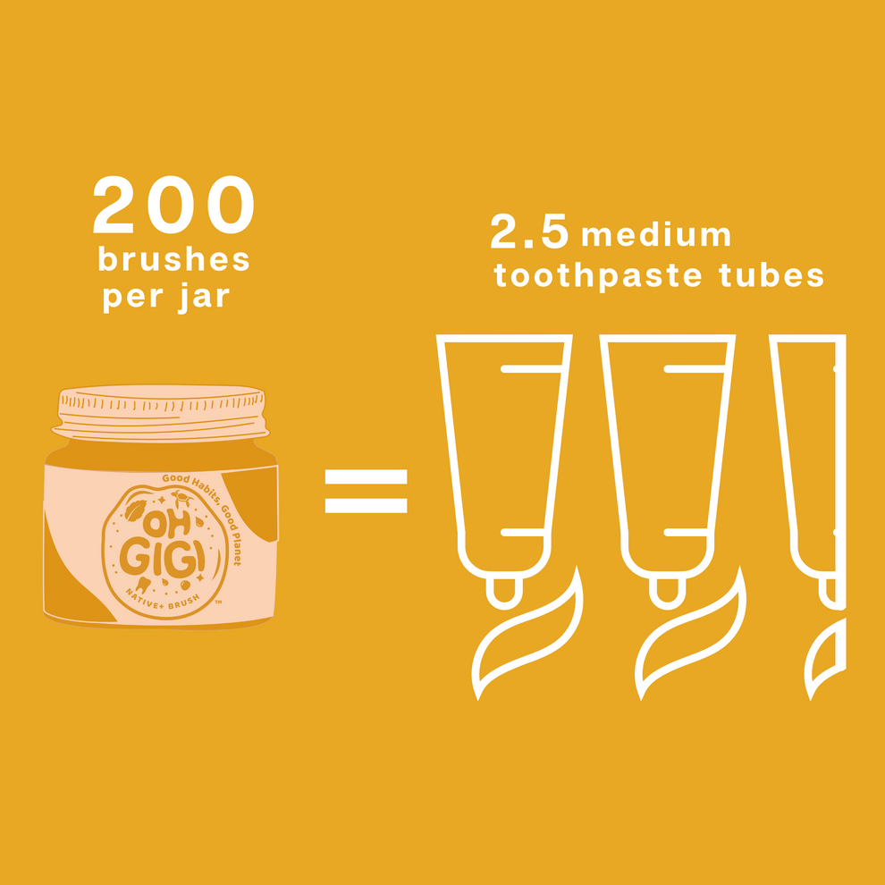 Ohgigi Tooth Powder Native Brush 40g - Cutprice Online