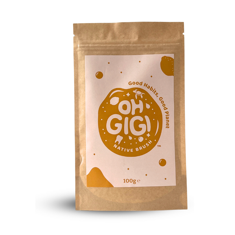 Ohgigi Tooth Powder Native Brush Refill 100g - Cutprice Online