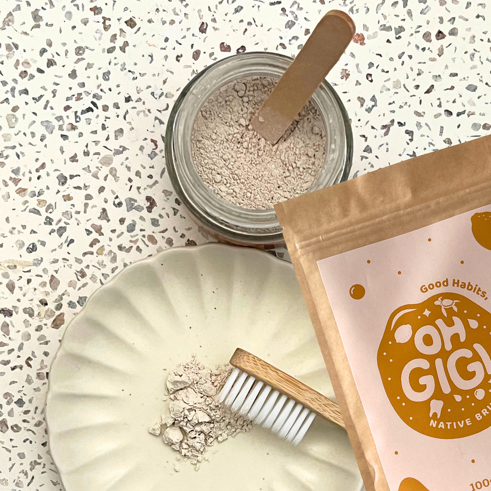 Ohgigi Tooth Powder Native Brush Refill 100g - Cutprice Online