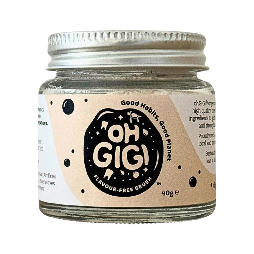 Ohgigi Tooth Powder Flavour-free Brush 40g - Cutprice Online