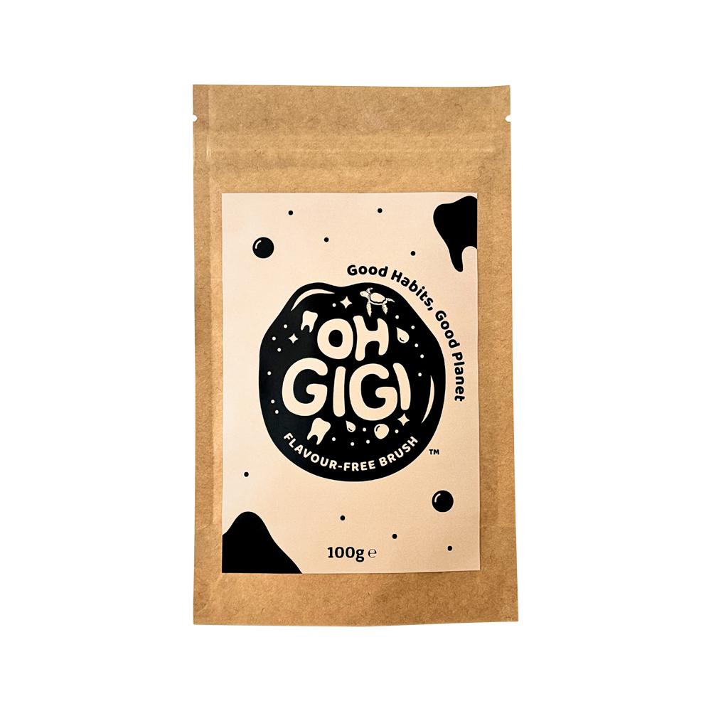 Ohgigi Tooth Powder Flavour-free Brush Refill 100g - Cutprice Online