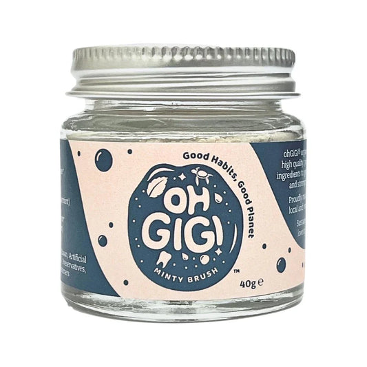 Ohgigi Tooth Powder Minty Brush 40g - Cutprice Online
