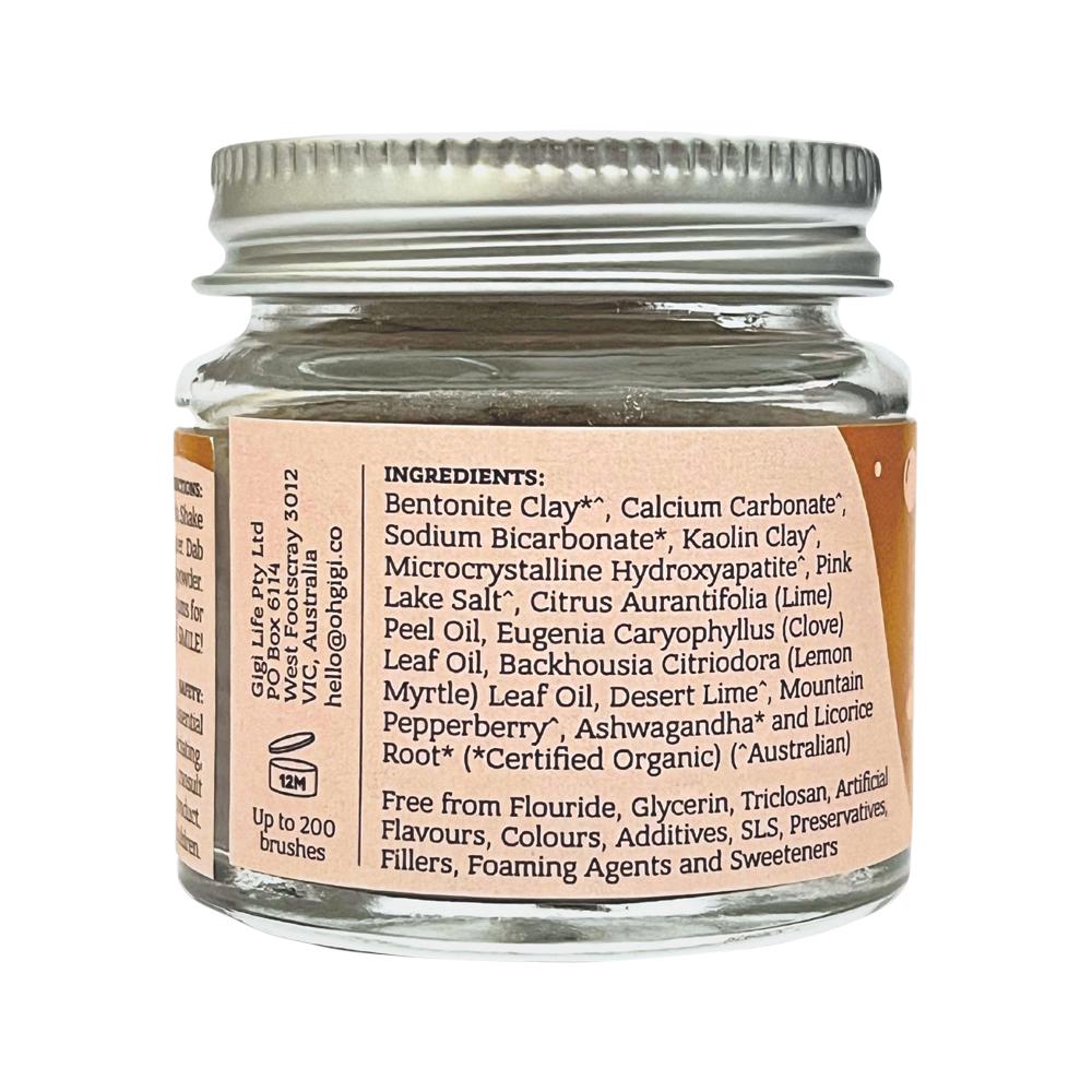 Ohgigi Tooth Powder + Hydroxyapatite Native Brush 40g - Cutprice Online