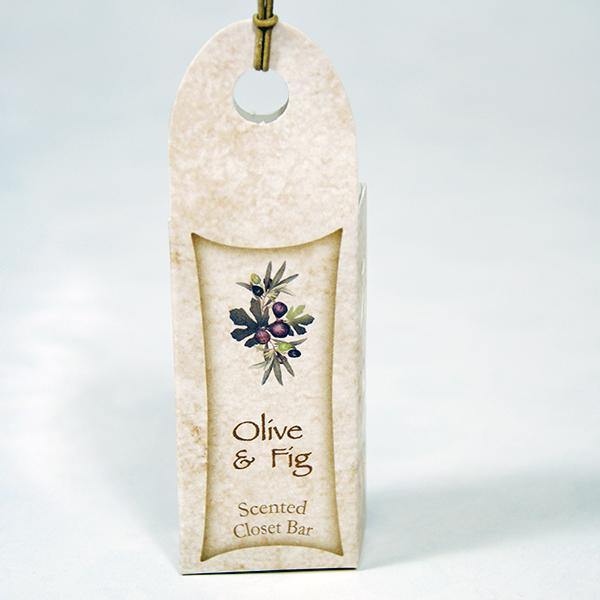 Clover Fields Olive & Fig Scented Closet Bar 38g (Pack of 50) - Cutprice Online