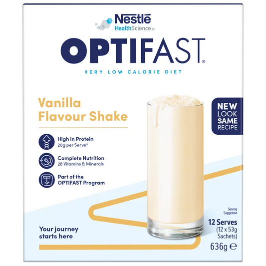 Optifast VLCD Shake Vanilla 12 x 53g - Cutprice Online