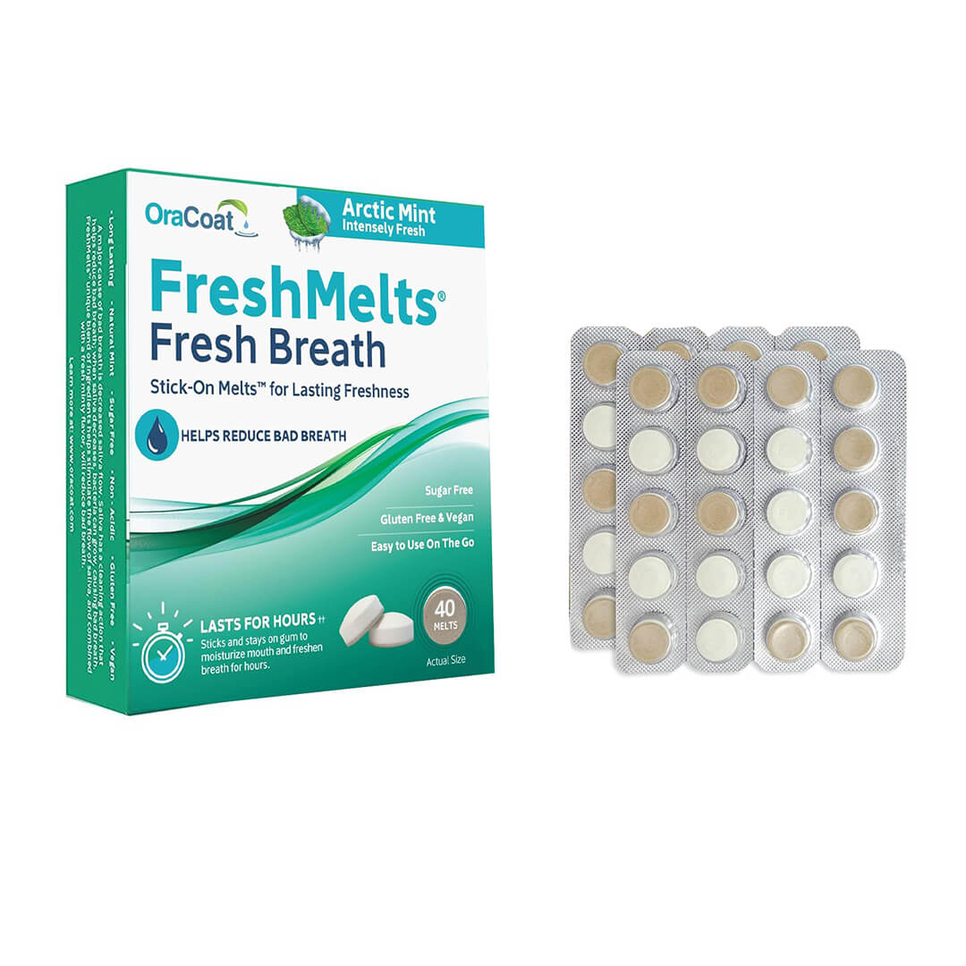 Freshmelts Artic Mint For Bad Breath 40 Pack
