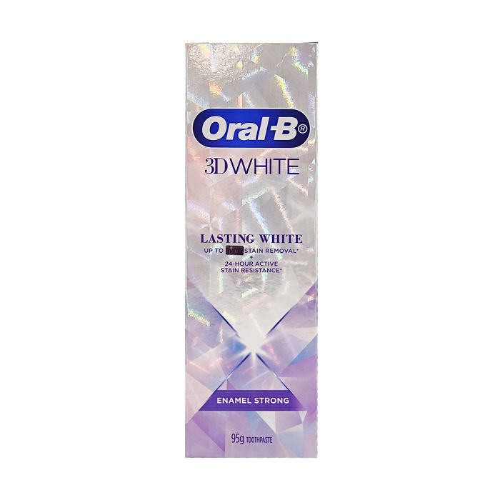 Oral B Toothpaste 3D White Lasting Enamel Strong 95g - Cutprice Online