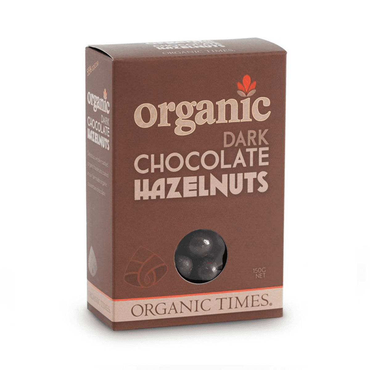 ORGANIC TIMES Dark Chocolate Hazelnuts 150g - Cutprice Online