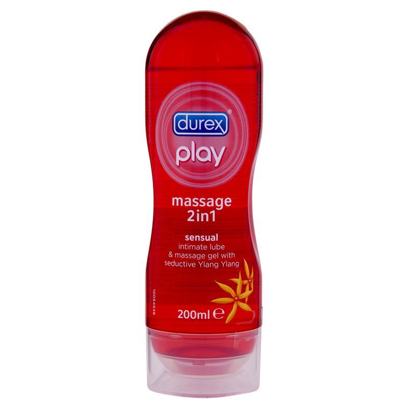 Durex Play Lubricant Massage 2 in 1 YLANG Sensual 200ml - Cutprice Online
