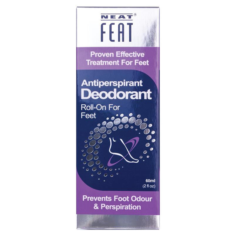 Neat Feat Roll On Foot Deodorant 60ml - Cutprice Online