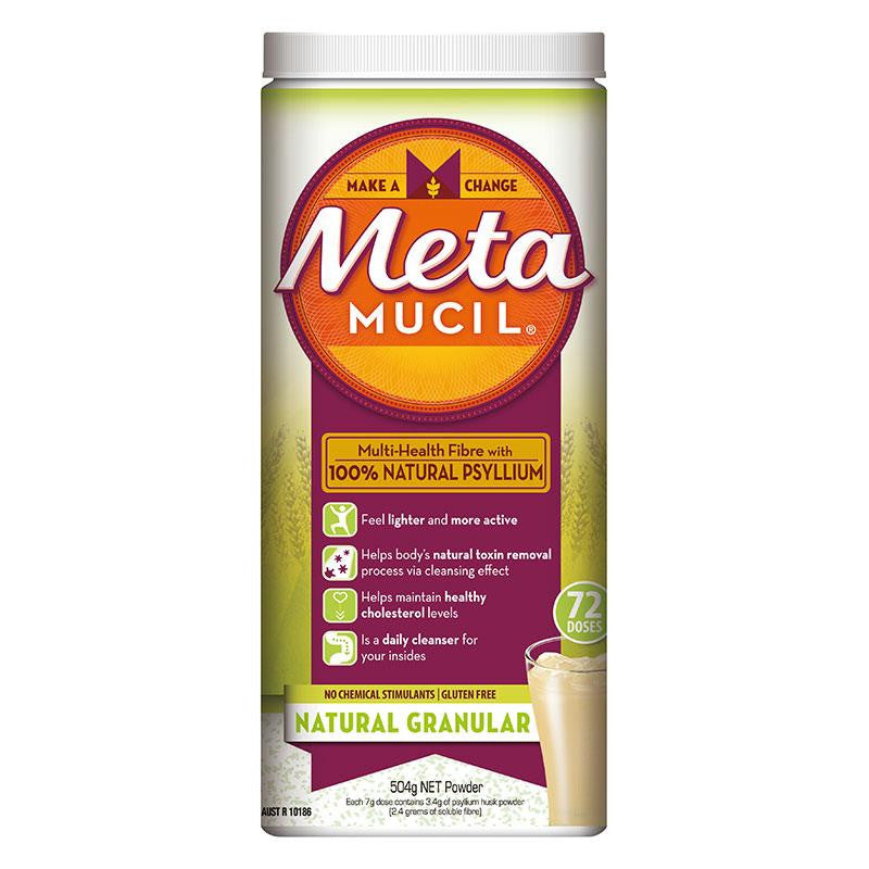 Metamucil Fibre Supplement Regular 72 Dose 504g - Cutprice Online