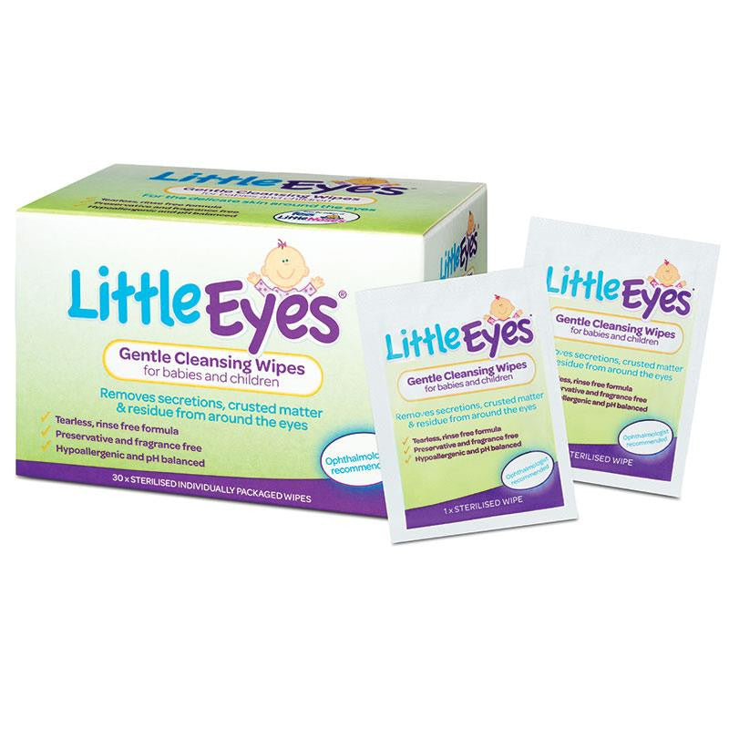 Little Eyes Cleansing Wipes 30 - Cutprice Online
