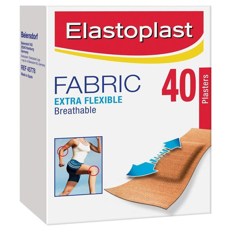 Elastoplast 45778 Fabric Strips 40 Pack - Cutprice Online