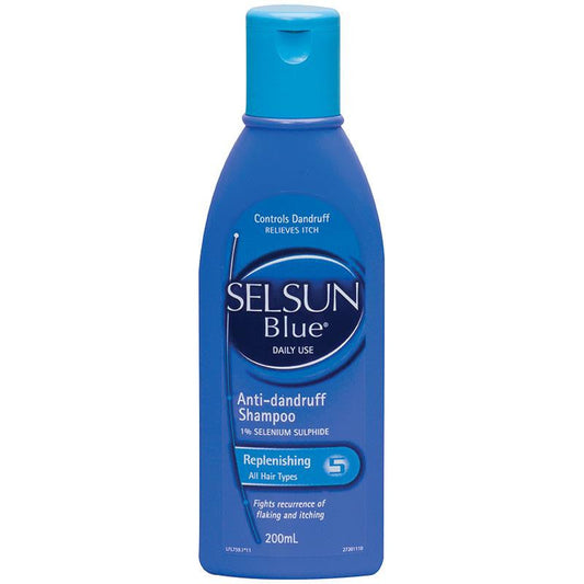 Selsun Blue Anti-Dandruff Shampoo Replenishing 200ml - Cutprice Online