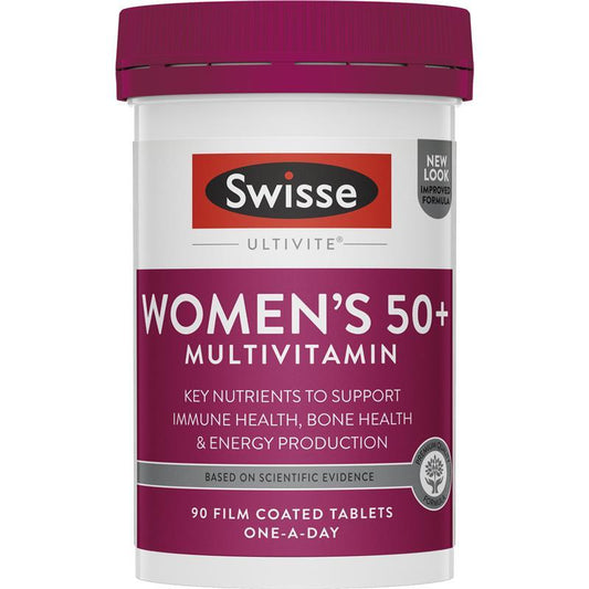 Swisse Womens Multivitamin 50+ 90 Tablets - Cutprice Online