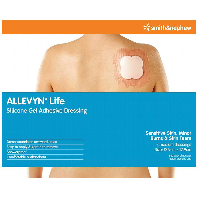 Allevyn Life 12.9cm X 12.9cm Medium 2 Pack - Cutprice Online