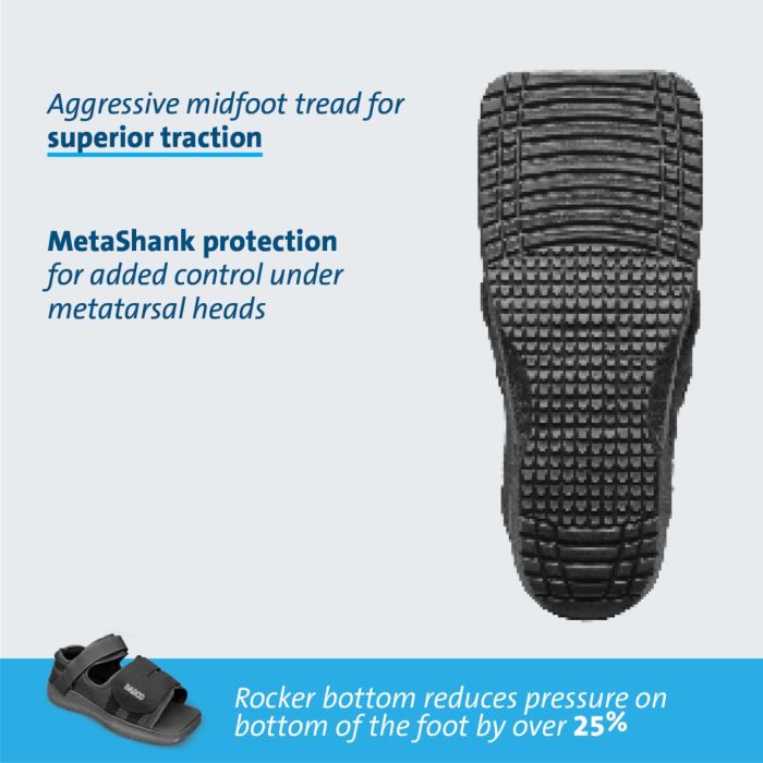 DARCO MEDSURG POST-OP SQUARED TOE SHOE  OS-MQW - Cutprice Online