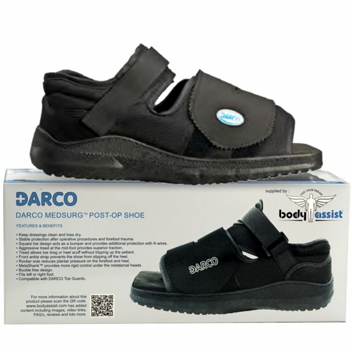 DARCO MEDSURG POST-OP SQUARED TOE SHOE  OS-MQW - Cutprice Online