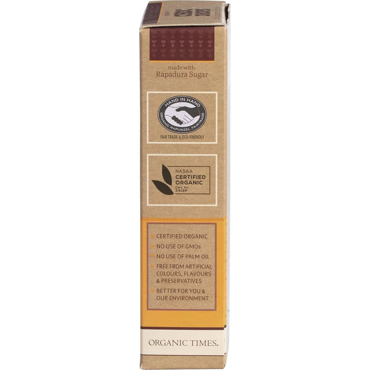ORGANIC TIMES Choc Drops Milk Couverture Drops 200g ORGANIC TIMES