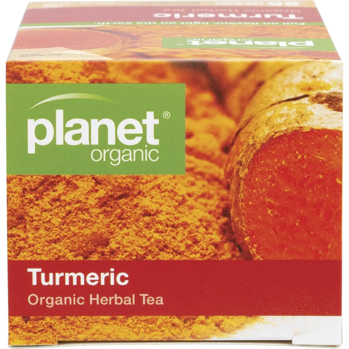 PLANET ORGANIC Herbal Tea Bags Turmeric 25 PLANET ORGANIC