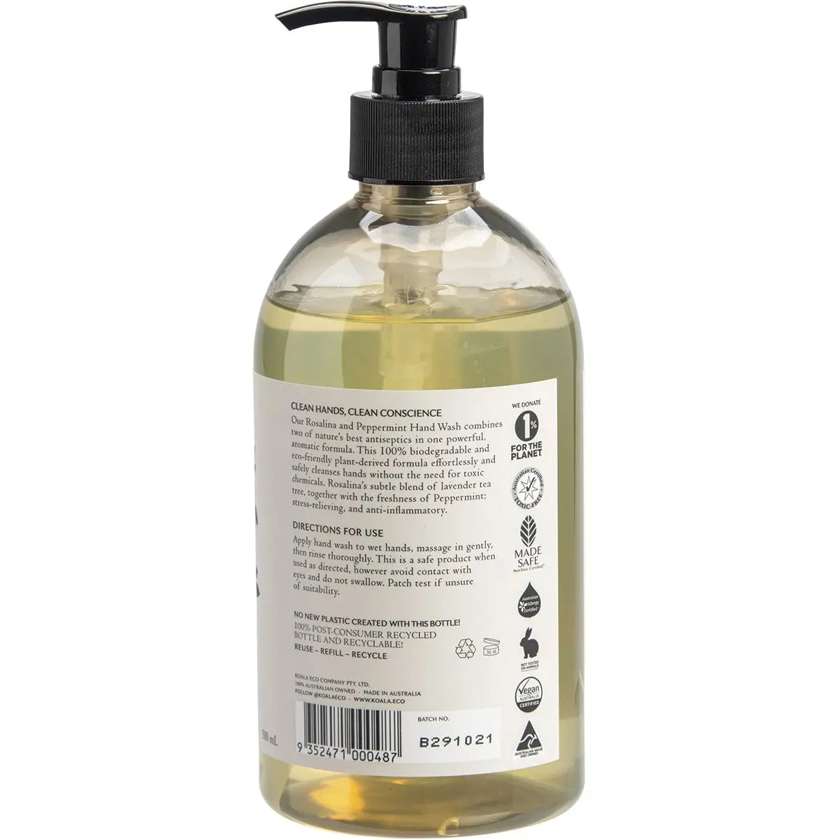 Koala Eco Hand Wash Rosalina & Peppermint 500ml KOALA ECO