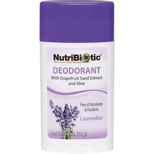 NUTRIBIOTIC Deodorant Stick Lavender 75g NUTRIBIOTIC
