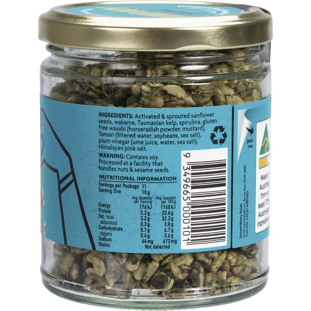 EXTRAORDINARY FOODS Pimp My Salad Sea Superfoods Sprinkles 110g EXTRAORDINARY FOODS
