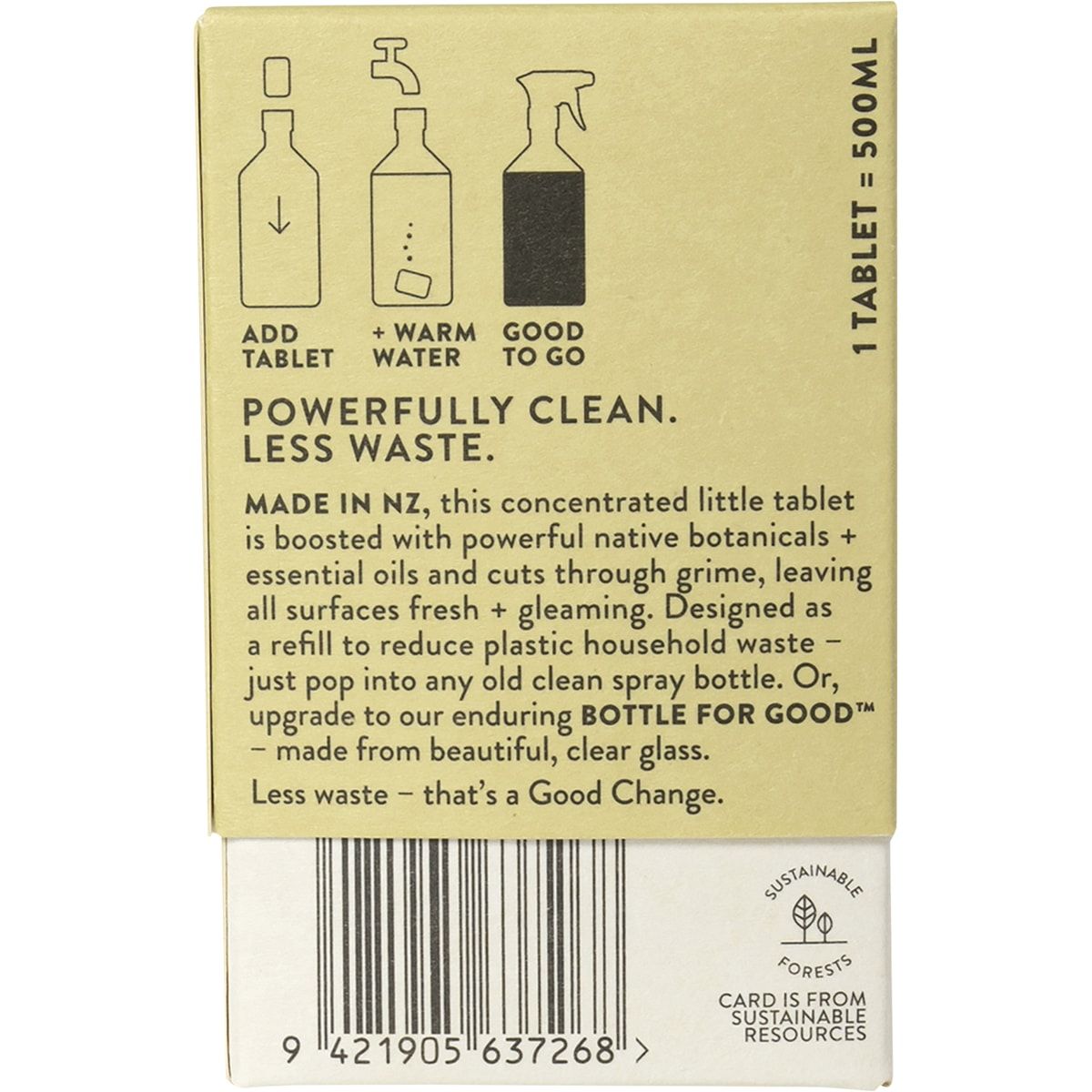 GOOD CHANGE STORE Refill Tablet Kitchen Cleaner 7 good change store