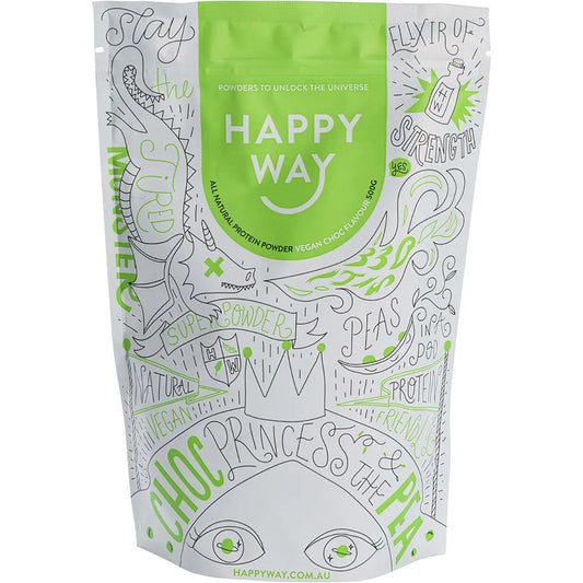Happy Way Pea Protein Powder Chocolate 500g HAPPY WAY