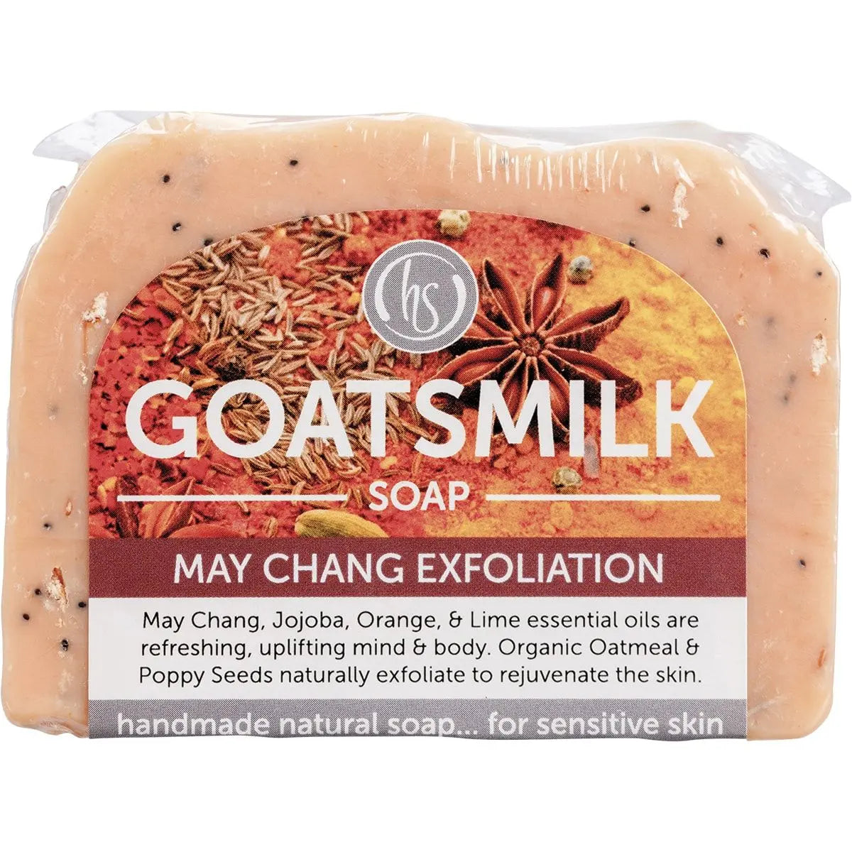 Harmony Soapworks Goat's Milk Soap May Chang Exfoliation 140g HARMONY
