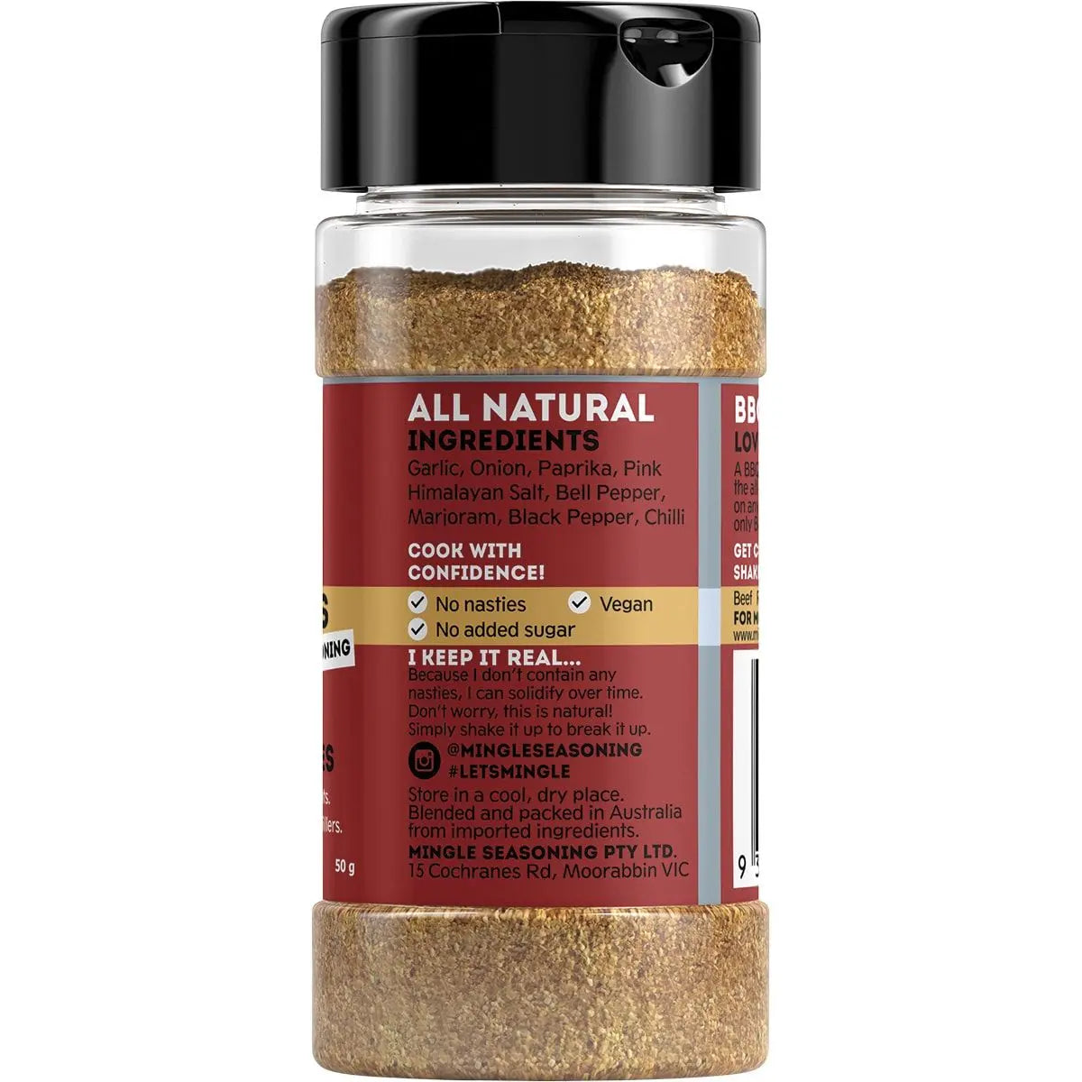 MINGLE Natural Seasoning Blend BBQ Lovers 50g MINGLE