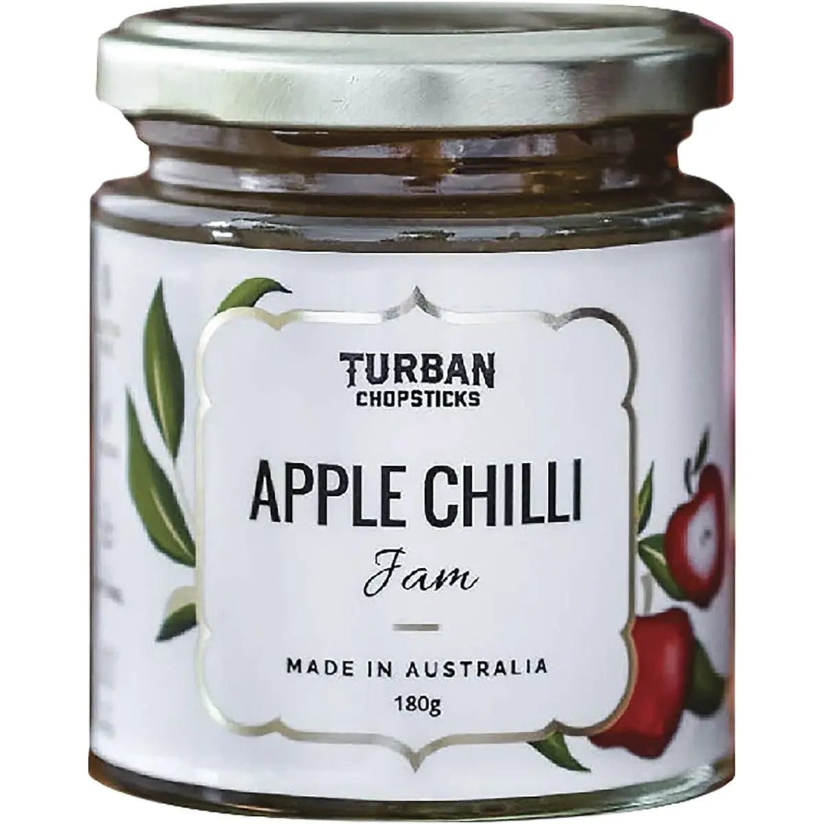 TURBAN CHOPSTICKS Jam Apple Chilli 180g TURBAN CHOPSTICKS