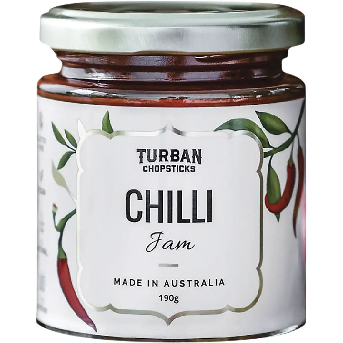 TURBAN CHOPSTICKS Jam Chilli 190g TURBAN CHOPSTICKS