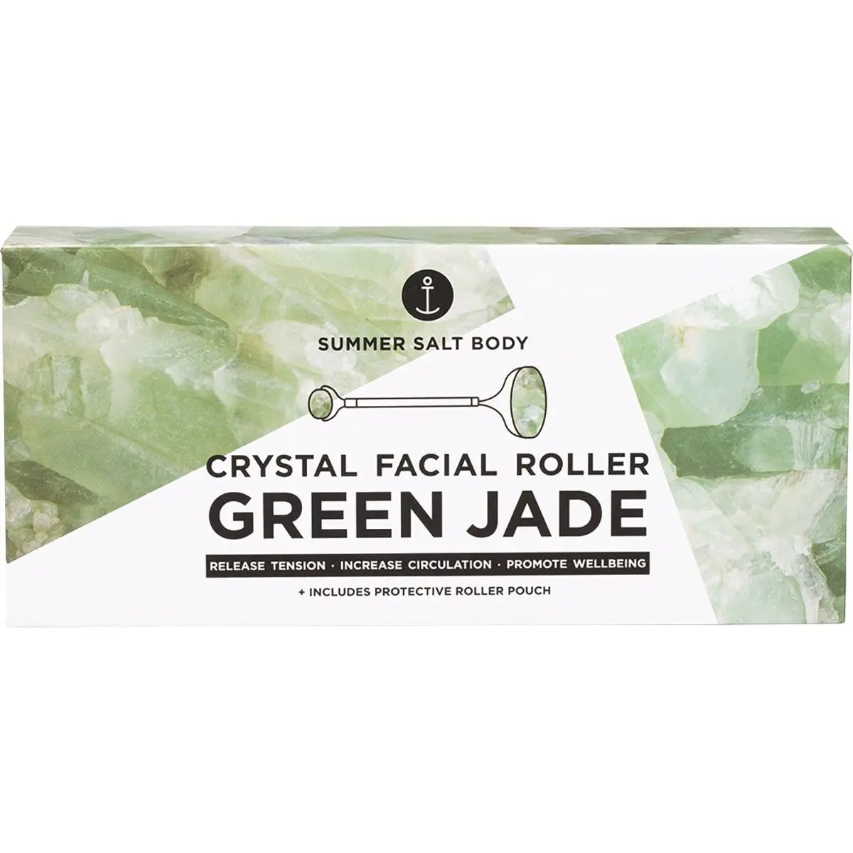 SUMMER SALT BODY Crystal Facial Roller Green Jade 1 SUMMER SALT BODY