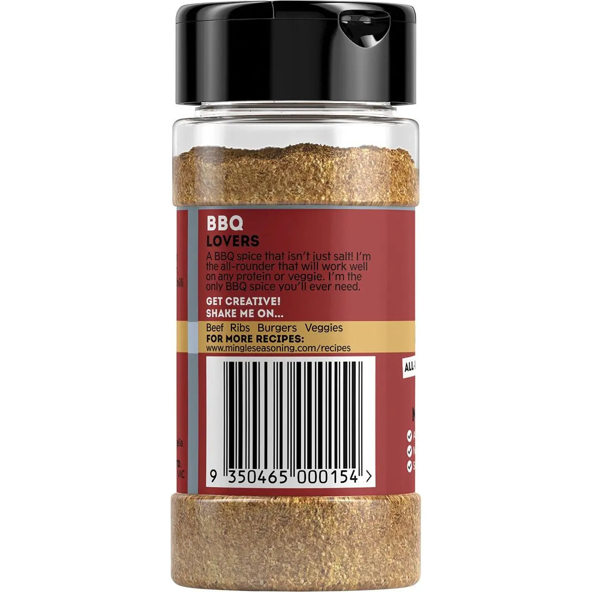 MINGLE Natural Seasoning Blend BBQ Lovers 50g MINGLE