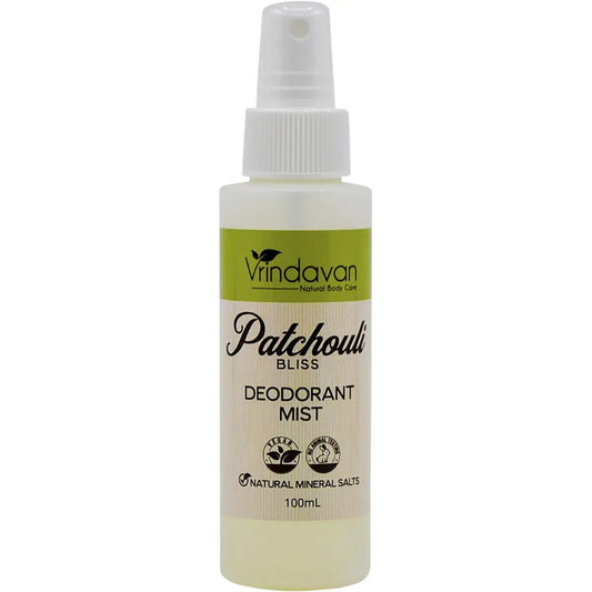 VRINDAVAN Deodorant Mist Patchouli Bliss 100ml VRINDAVAN