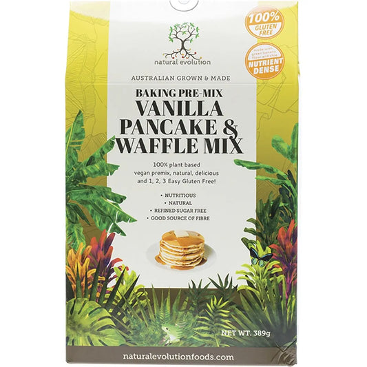 NATURAL EVOLUTION Vanilla Pancake & Waffle Mix 389g NATURAL EVOLUTION