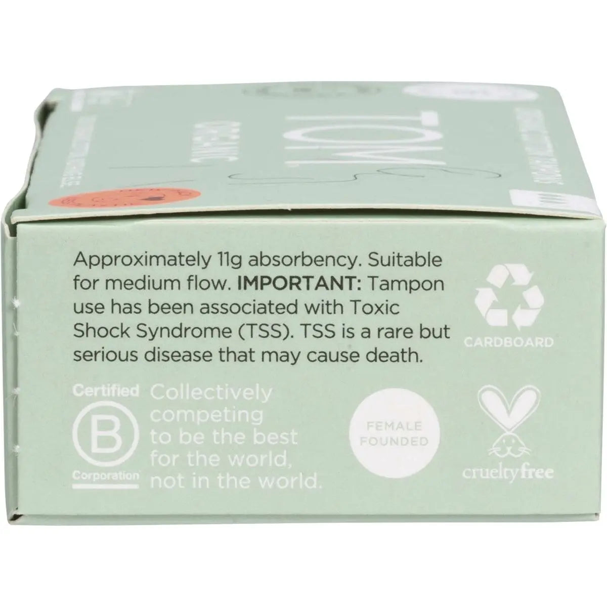 TOM ORGANIC Tampons Regular 16 TOM ORGANIC