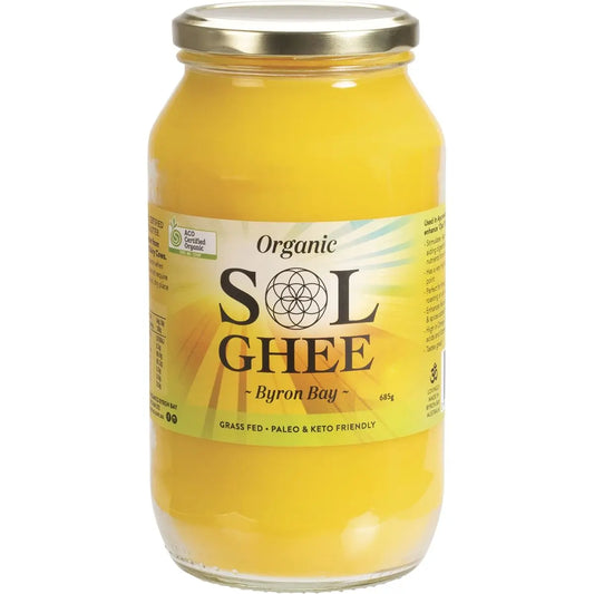 SOL ORGANICS Organic Ghee 685g SOL ORGANICS