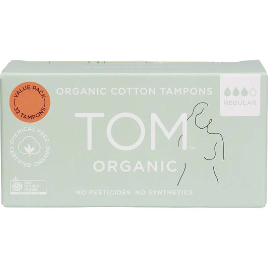 TOM ORGANIC Tampons Regular 32 TOM ORGANIC