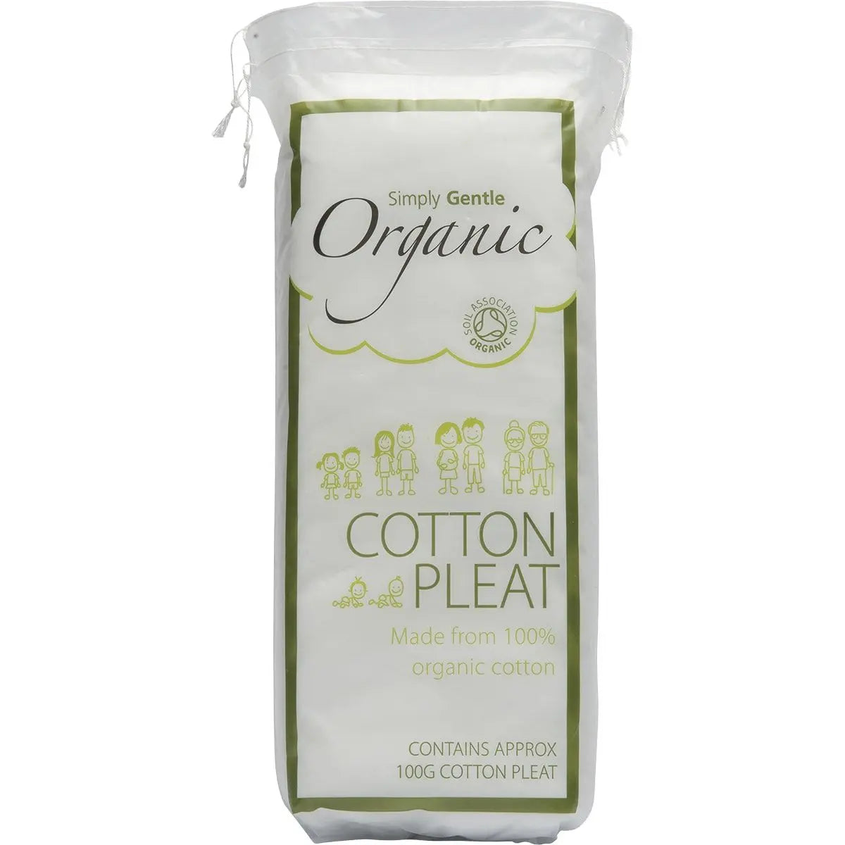 SIMPLY GENTLE ORGANIC Cotton Pleat 100g SIMPLY GENTLE