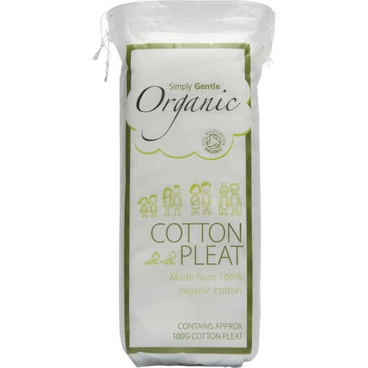 SIMPLY GENTLE ORGANIC Cotton Pleat 100g SIMPLY GENTLE
