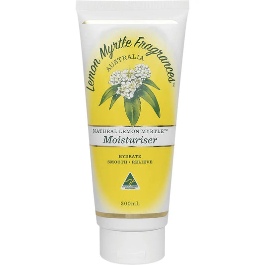 LEMON MYRTLE FRAGRANCES Moisturiser 200ml LEMON MYRTLE
