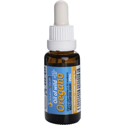 SOLUTIONS 4 HEALTH Oil Of Wild Oregano 25ml SOLUTIONS 4 HEALTH