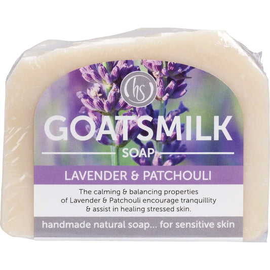 Harmony Soapworks Goat's Milk Soap Lavender & Patchouli 140g HARMONY